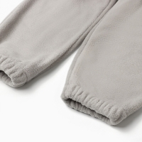 Костюм флисовый (худи и брюки) детский MINAKU: Fleece Soft, цвет графит, рост 104 см