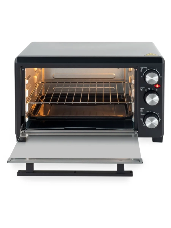 Мини-печь MIO-HY072 23л. 1500Вт серебристый-черный