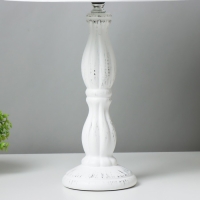 Лампа настольная 16628/1WT E14 40Вт белый 25х25х48 см RISALUX