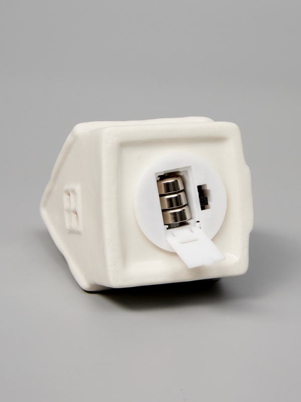 Светодиодная фигура "Уютный дом" 6.5х6х9.8, 1 LED, LR44x3(в компл.), Т/БЕЛЫЙ