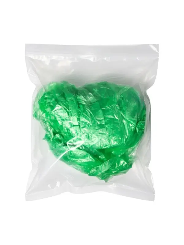 Бахилы зелёные ПНД 400&times;120 14 мкр 1.5 г 25 пар/уп