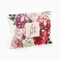 Коробка подарочная складная фигурная, упаковка, &laquo;Цветочная нежность&raquo;, 11 х 8 х 2 см