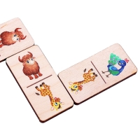 Настольная игра «Домино. Дикие животные» Настольная игра «Домино. Дикие животные»