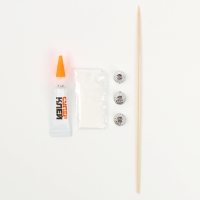 Набор для творчества &laquo;Ёлочные игрушки&raquo;, лоскутки, 3 шара