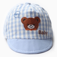 Кепка детская MINAKU "Baby" голубой, р-р 48 Кепка детская MINAKU "Baby" голубой, р-р 48