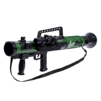 Базука &laquo;Элита&raquo;, свет, звук, стреляет мягкими снарядами, цвета МИКС