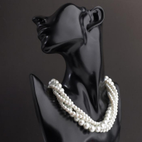 Бусы &laquo;Жемчуг&raquo; жгут, шар №6,10, цвет белый, L=45 см