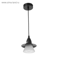 Светильник ЭкономСвет 36081/1 1х40Вт Е27 черный 75х13х13 см