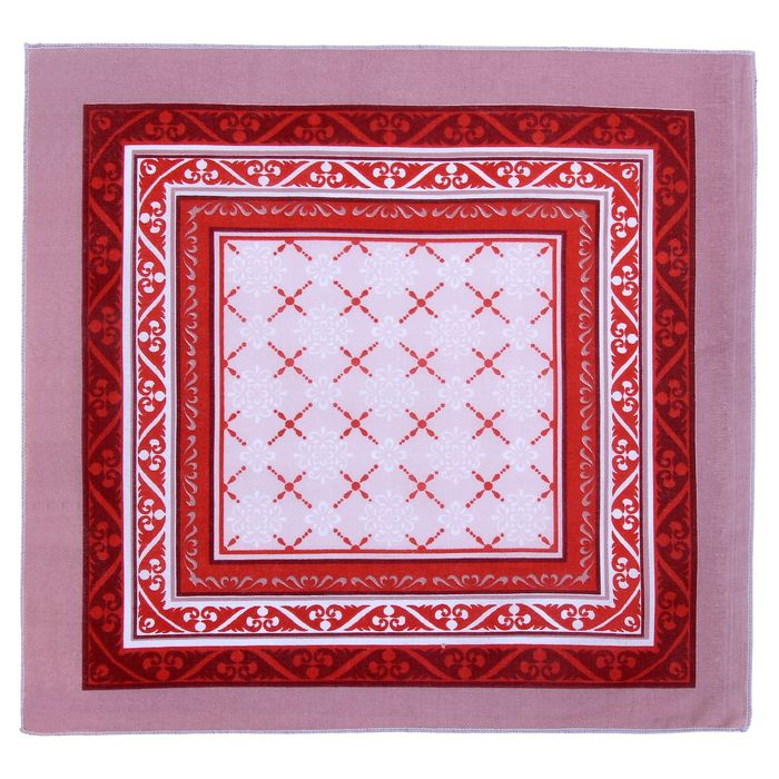 Мужские носовые платки Мужские носовые платки "Этель" размер 30х30 см, (набор 12 шт,) цвет коричневый, рисунок МИКС