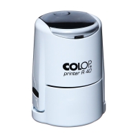 Оснастка для круглой печати автоматическая COLOP Printer R40, диаметр 41.5 мм, с крышкой, корпус белый Оснастка для круглой печати автоматическая COLOP Printer R40, диаметр 41.5 мм, с крышкой, корпус белый