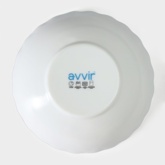 Тарелка суповая Avvir &laquo;Винтаж&raquo;, 650 мл, 17,5&times;5,5 см, стеклокерамика