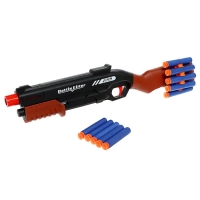 Бластер &laquo;Дробовик&raquo; стреляет мягкими пулями, цвет МИКС