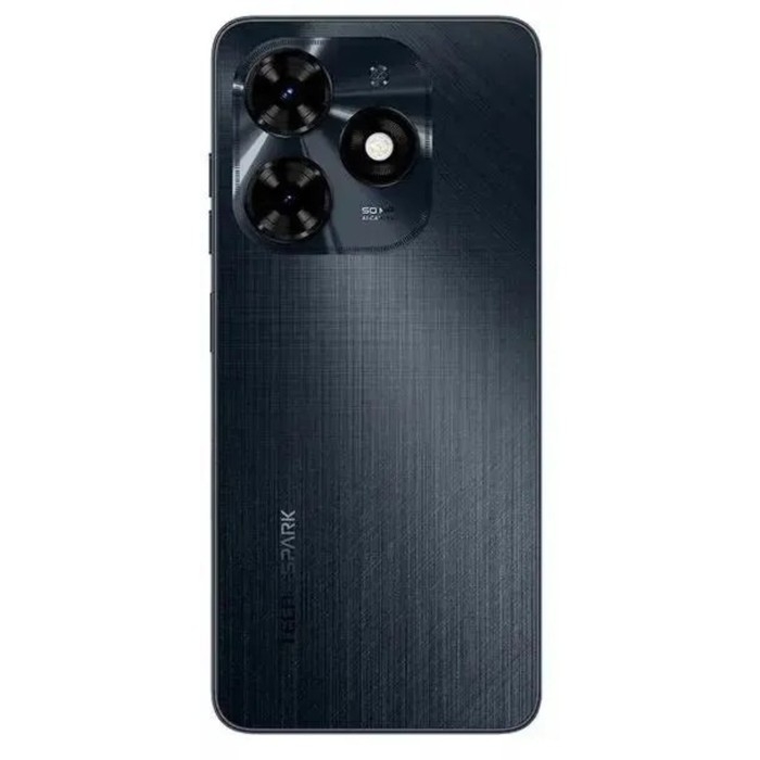 Смартфон Tecno Spark 20C, 6.56 Смартфон Tecno Spark 20C, 6.56", 8Гб, 128Гб, 50Мп, 8Мп, 2sim, 5000мАч, NFC, черный