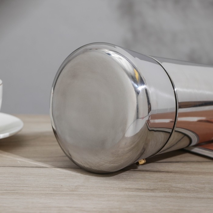 Кофеварка гейзерная Magistro Classic, на 9 чашек, 450 мл, нержавеющая сталь