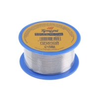 Припой ТУНДРА, ПОС 63, на катушке, 1 мм, 100 г Припой ТУНДРА, ПОС 63, на катушке, 1 мм, 100 г