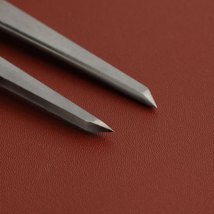 Кронциркуль для кожи, разметочный, 100 мм, 15 &times; 8 см, цвет серебряный/чёрный