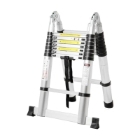 Стремянка-лестница телескопическая ТУНДРА, раскладная, алюминиевая, 2.5 х 2.5 м Стремянка-лестница телескопическая ТУНДРА, раскладная, алюминиевая, 2.5 х 2.5 м