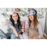 Массажёр для лица, 25 &times; 4,5 см, 4 ролика, цвет МИКС