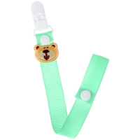 Держатель для соски - пустышки &laquo;Мишутка&raquo;, на ленте