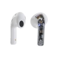 Наушники беспроводные R20, TWS, вкладыши, BT 5.3 , 30/200 мАч, шумоподавление, белые Наушники беспроводные R20, TWS, вкладыши, BT 5.3 , 30/200 мАч, шумоподавление, белые