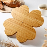 Менажница Доляна &laquo;Цветок&raquo;, 29&times;29 см, бамбук