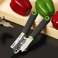 Нож консервный Доляна Lime, 20&times;5 см, цвет чёрный