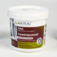 Лак ВД Лакра тонированный Бесцветный 0,9кг Лак ВД Лакра тонированный Бесцветный 0,9кг