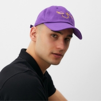 Бейсболка мужская MINAKU, цвет фиолетовый, размер 56-58 Бейсболка мужская MINAKU, цвет фиолетовый, размер 56-58