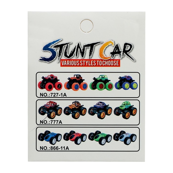 Машина-перевёртыш &laquo;Трюкач&raquo;, инерция, МИКС