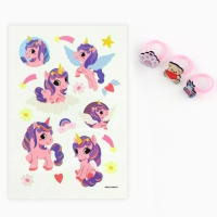 Кольцо 3 шт с тату &laquo;Волшебство&raquo; 8 х 12 см