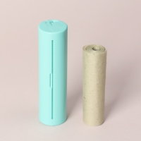 Салфетки матирующие, в рулоне, d = 2,4 &times; 9 см, 7 м, цвет зелёный