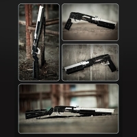 Конструктор &laquo;Техно. Дробовик&raquo;, 2 варианта сборки, 880 деталей