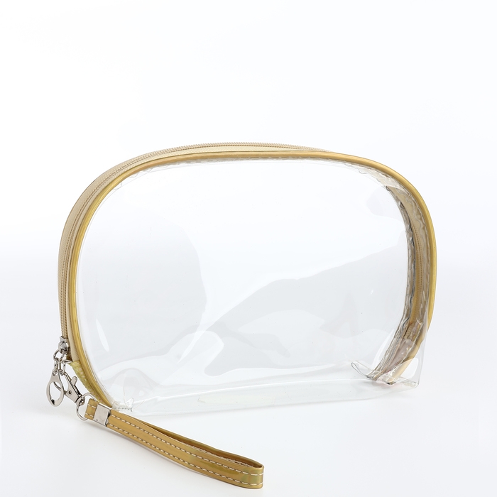 Набор косметичек 3 в 1 на молнии, цвет коралловый Набор косметичек 3 в 1 на молнии, цвет коралловый