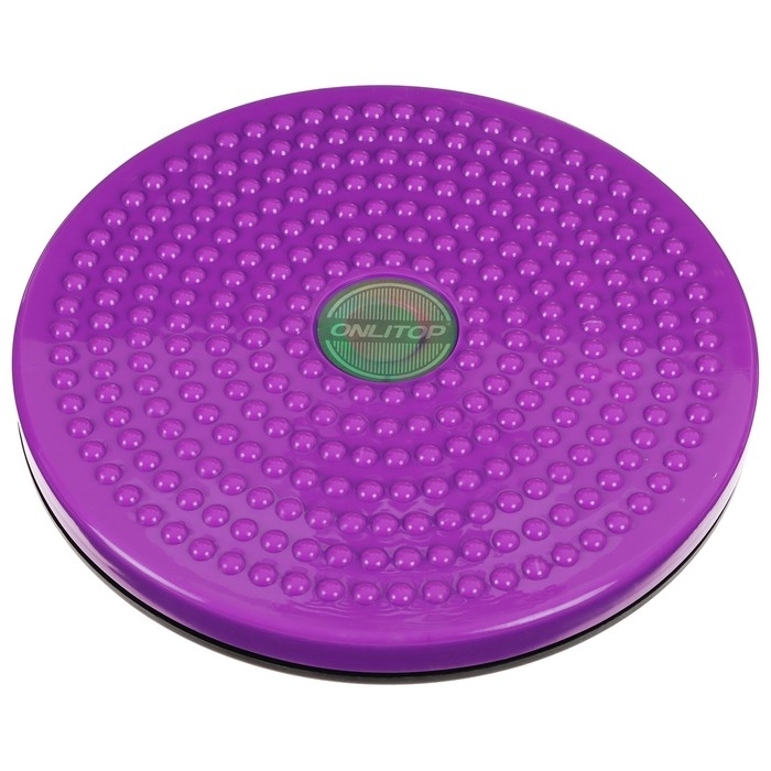 Диск здоровья ONLYTOP, массажный, d=27,5, цвета МИКС
