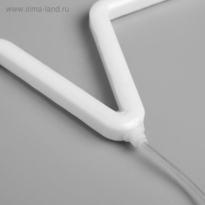 Светодиодная фигура &laquo;Звезда&raquo; 28 см, пластик, 220 В, свечение тёплое белое