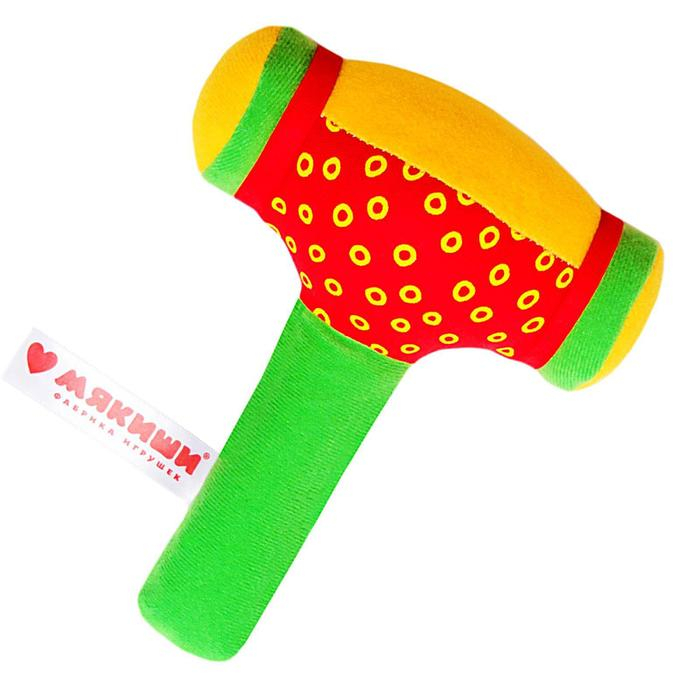 Развивающая мягкая игрушка &laquo;ШуМякиши. Молоточек&raquo;, МИКС