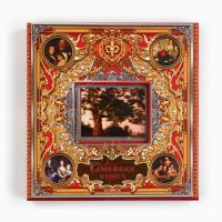 Родословная книга с рамкой под фото &laquo;Семейная книга&raquo;, 50 листов, 21,5 х 23,7 см.