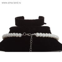 Бусы &laquo;Шар&raquo; нить, классика, шар №10, цвет белый, L=45 см