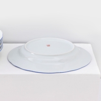 Набор фарфоровых тарелок &laquo;Гуси&raquo;, 12 предметов: 6 супниц 350 мл, 6 плоских тарелок d=20 см, рисунок микс