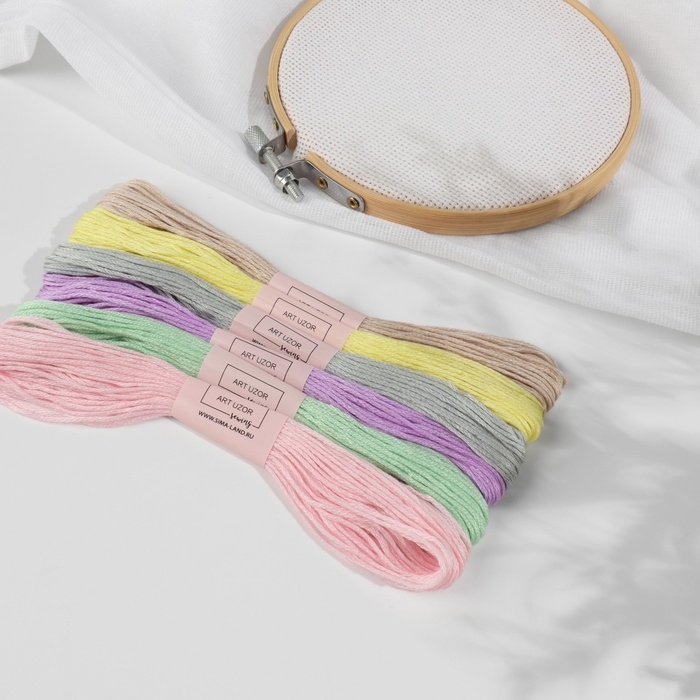 Набор ниток мулине №11, 8 ± 1 м, 6 шт Набор ниток мулине №11, 8 ± 1 м, 6 шт