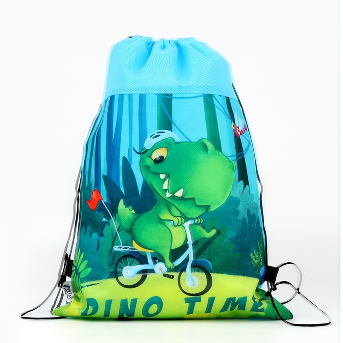 Мешок для обуви &laquo;1 сентября: Dinotime&raquo; нетканное полотно, размер 30 х 40 см