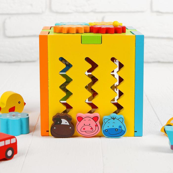 Бизикубик для детей &laquo;Цветной&raquo;