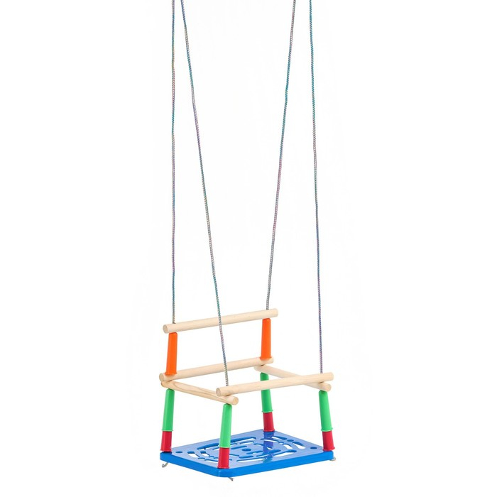 Качели подвесные, пластмассовые, сиденье 33&times;22см