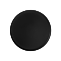 Ручка кнопка К-16, без покрытия, цвет черный