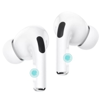 Наушники Hoco EW42, TWS, беспроводные, вакуумные, шумоподавление, BT 5.3, 40/300 мАч, белые