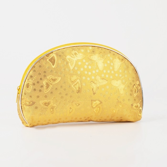 Набор косметичек 5 в 1 на молнии, цвет золотой Набор косметичек 5 в 1 на молнии, цвет золотой