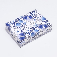 Коробка картонная без окна "Праздник", 21 х 15 х 7 см набор 5 шт Коробка картонная без окна "Праздник", 21 х 15 х 7 см набор 5 шт