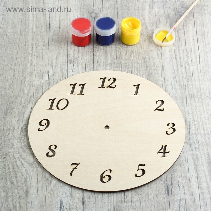 Заготовка для творчества &laquo;Циферблат часов&raquo;