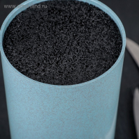 Подставка для ножей с наполнителем &laquo;Нежность&raquo;, 22&times;11 см, цвет голубой