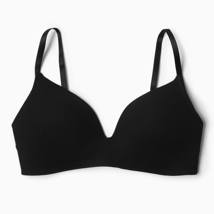 Бюстгальтер женский, цвет чёрный, размер 75C